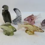 744 9343 GLASS SCULPTURES